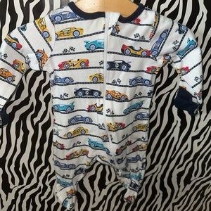 Carter's Multicolor Car Print Footie